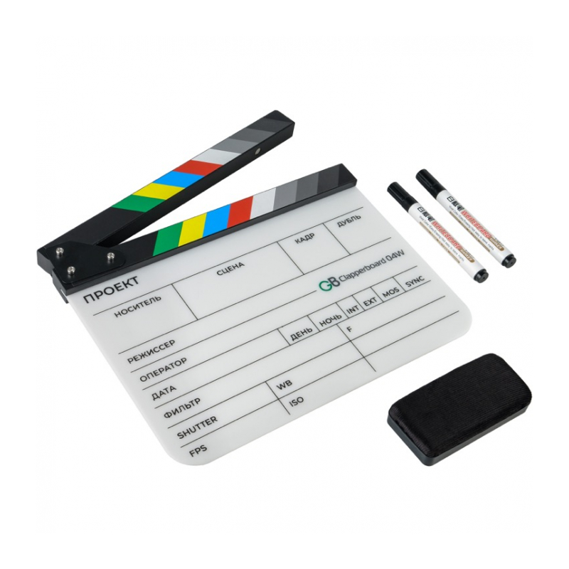 Кинохлопушка GreenBean Clapperboard 04W
