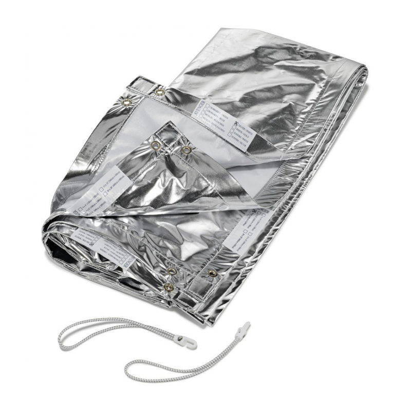 Avenger I920SW Полотно для флага 12х12' (360х360см) серебро/белое