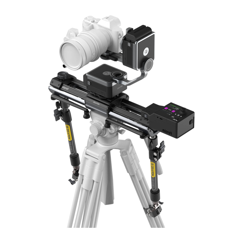 СЛАЙДЕР ZEAPON MICRO4 E 500 с головой   TZ-16 (SD-H7)+Micro4 Slider Motor(AA-E3)+PONS PT Motorized Pan Head (PD-E1) с кейсом