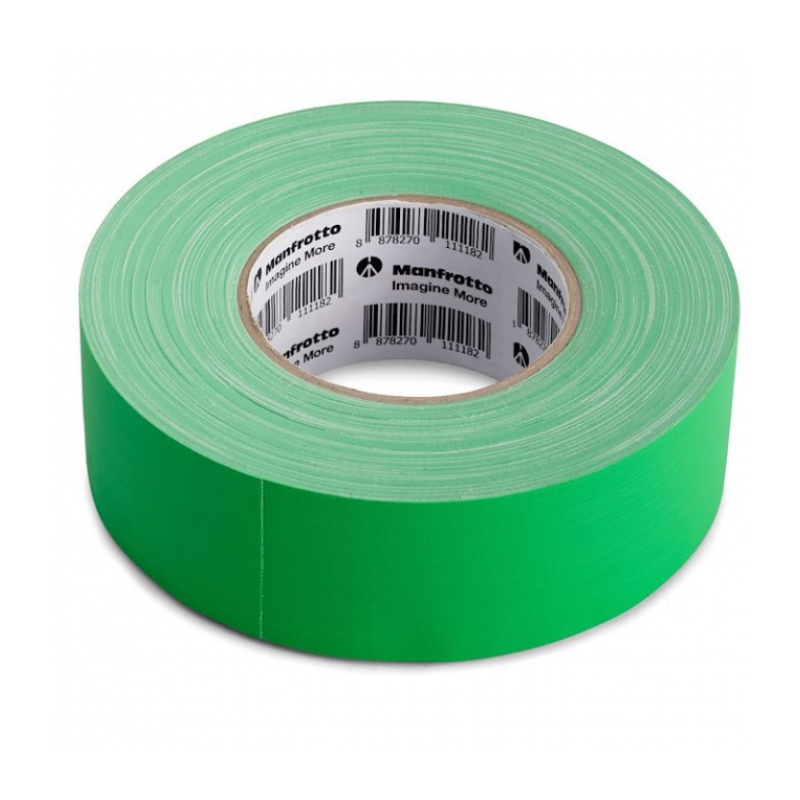 Manfrotto LB7966 Gaffer Tape 50mm x 50m Chroma Key Green Скотч зеленый