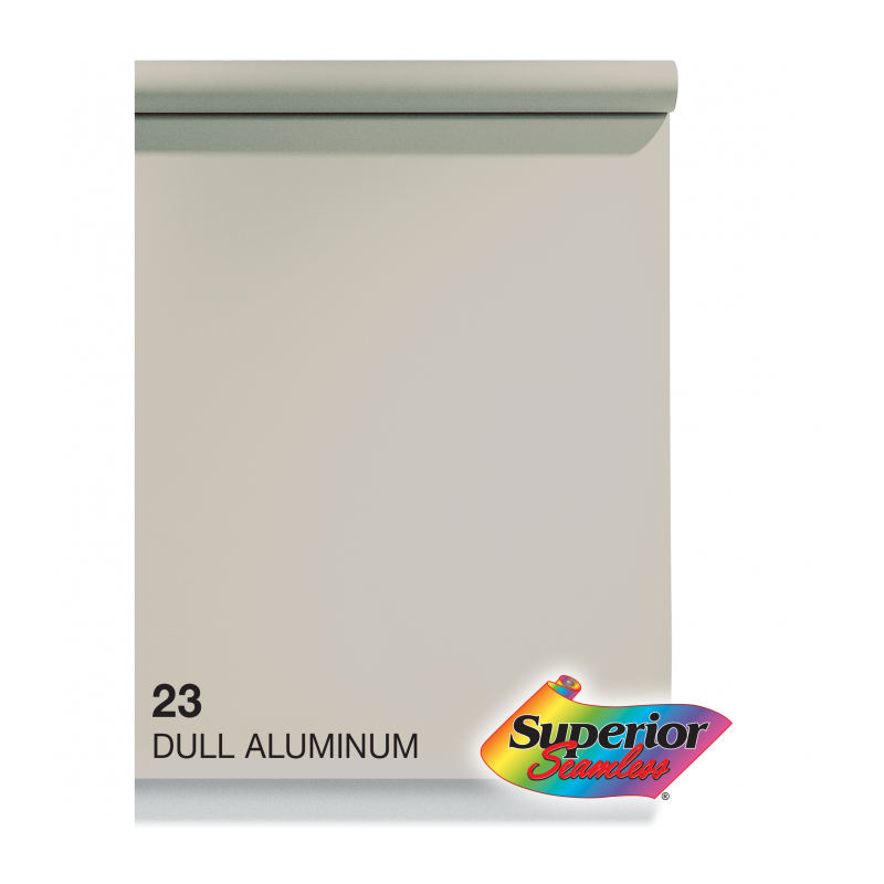 Фон бумажный Superior Dull Aluminimum  2,72x11m SMLS 23