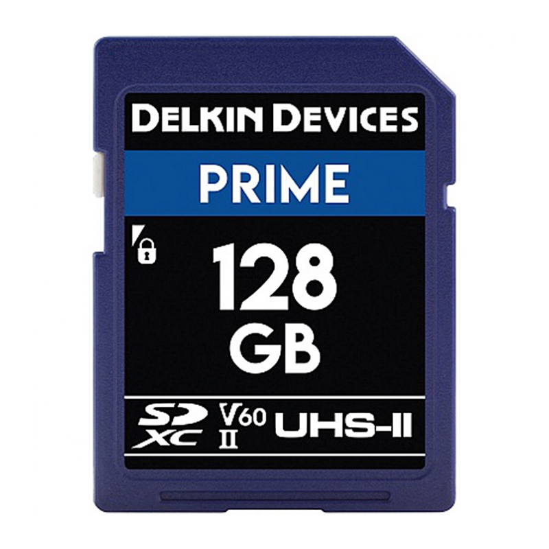 Карта памяти Delkin Devices Prime SDXC 128GB 1900X UHS-II Class 10 V60 (DDSDB1900128)