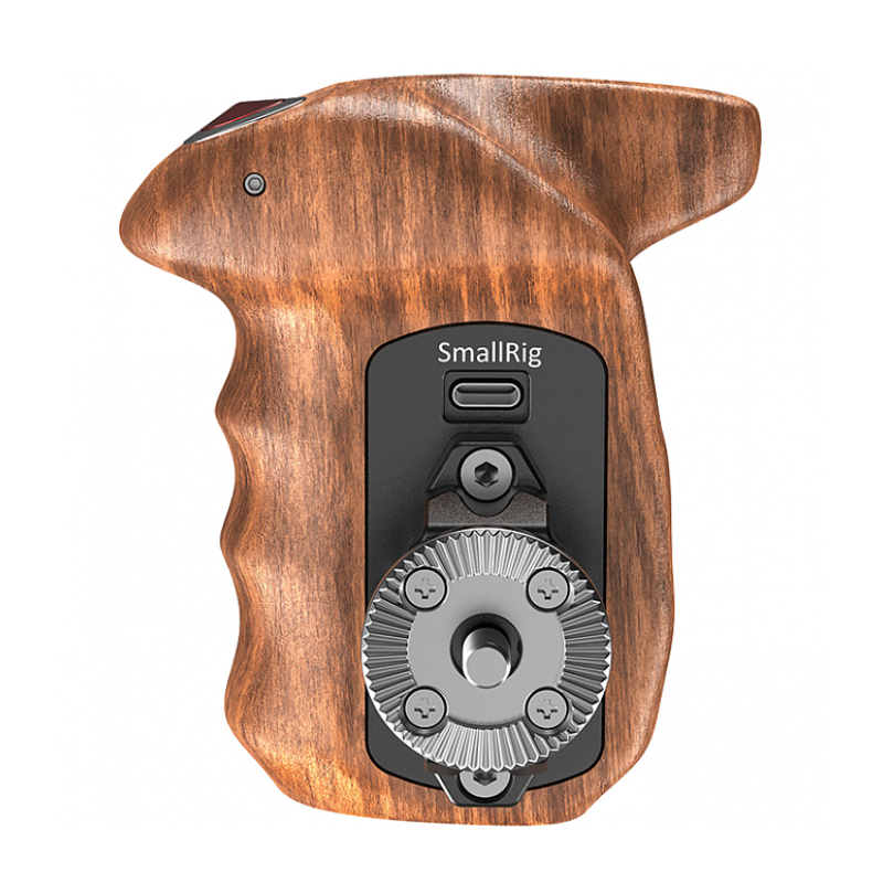 Ручка боковая правая Wooden Hand Grip с кнопкой управления для камер Sony SmallRig HSR2511 